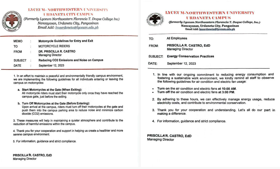 University Has a Target Date for Carbon Neutrality According to the Greenhouse Gas Protocols